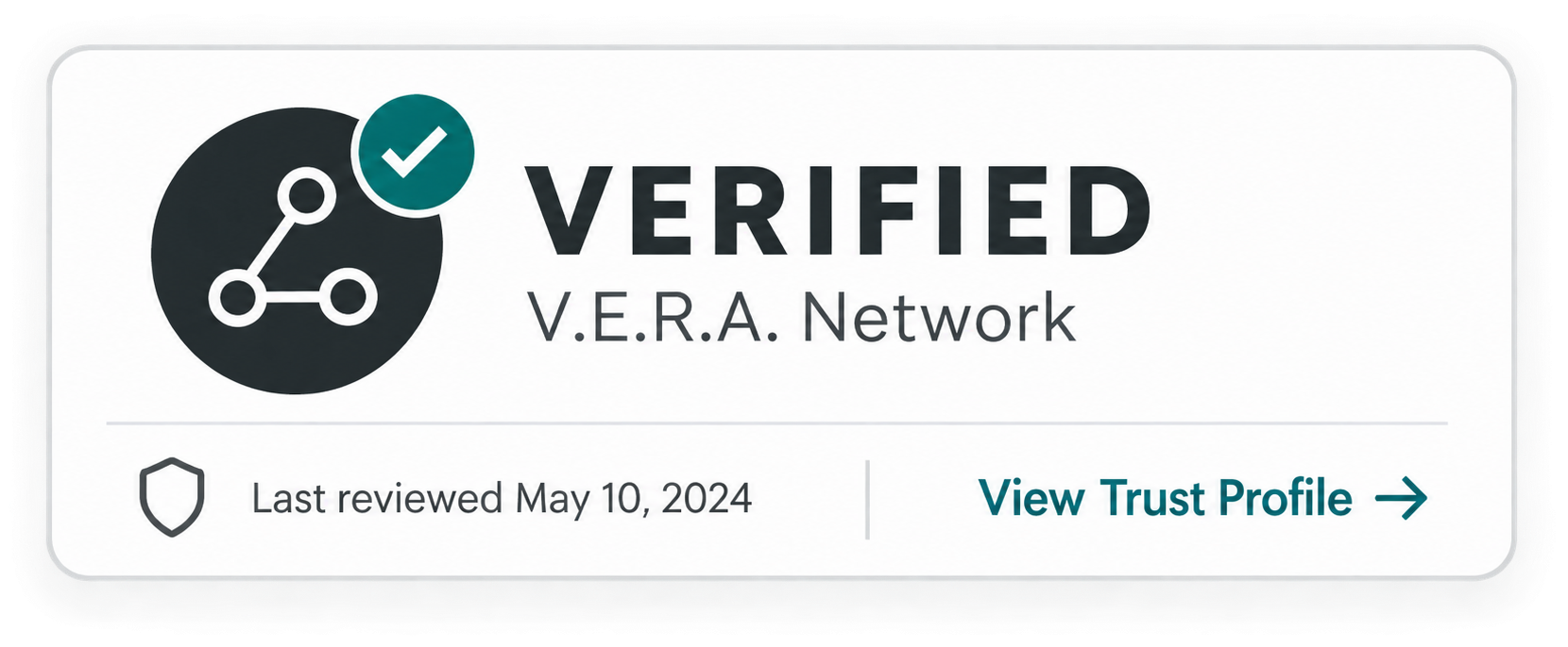 V.E.R.A. Verification Badge